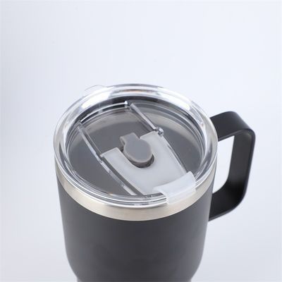 Tubarão de aço inoxidável de parede dupla 30oz Taça de viagem isolada a vácuo com alça