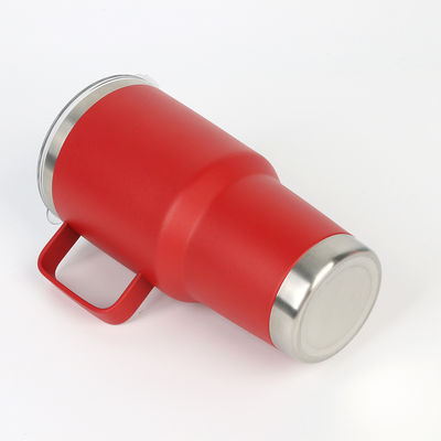 Logotipo personalizado Impresso Copo de Palha 30oz Tumbler de aço inoxidável para viagens ao ar livre duráveis