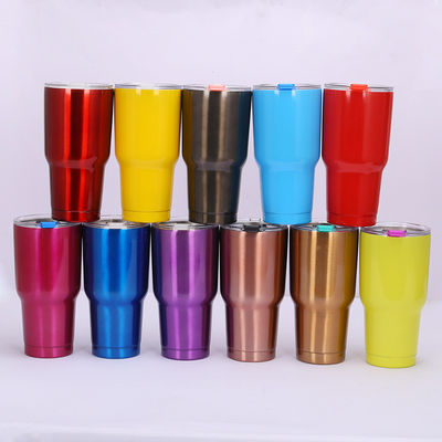 304 de aço inoxidável 30oz Dupla parede Tumbler Cup para viagem isolada garrafa de água