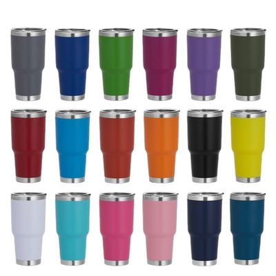 304 de aço inoxidável 30oz Dupla parede Tumbler Cup para viagem isolada garrafa de água