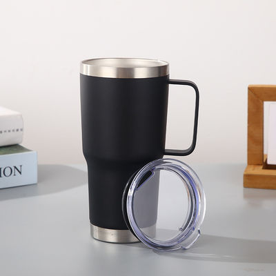 20 oz Taça de café de aço inoxidável de parede dupla Flasca isolada com estilo country