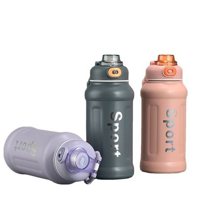 Viagens ao ar livre 850 ml Dupla parede de vácuo isolado de aço inoxidável garrafas de água
