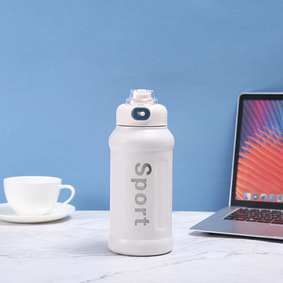 Viagem ao ar livre 850ML Copo isolante de aço inoxidável com palha e grande capacidade