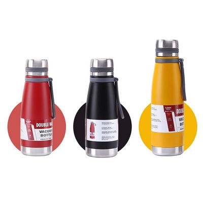 650ml 850ml Tumbler Dupla Parede Isolada de Aço Inoxidável Garrafa de Água Desportiva para Todos