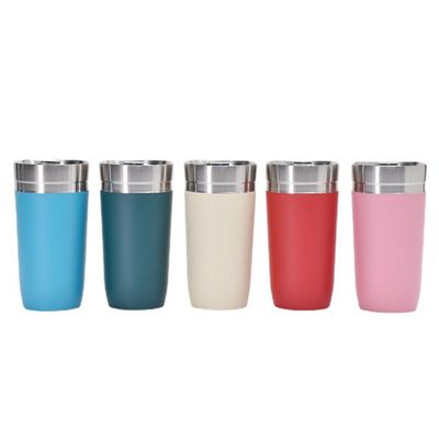 500 ml de capacidade Taça de café portátil de aço inoxidável para café personalizado em movimento
