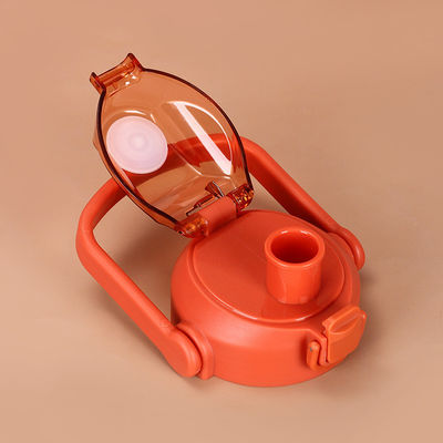Garrafa de água exterior com alça portátil e tampa de salto aceita cores personalizadas