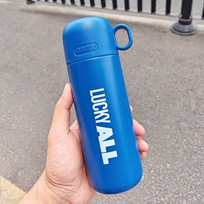 Funcional 500ml de aço inoxidável garrafa de água para crianças manter bebidas na temperatura desejada
