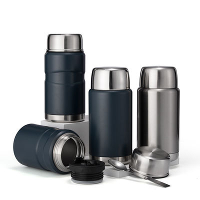 750 ml de aço inoxidável colher de vácuo isolado frasco de comida ideal para manter a comida das crianças quente