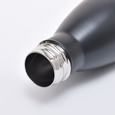 Garrafa térmica de vácuo frasco de parede dupla com fundo de madeira design moderno best seller