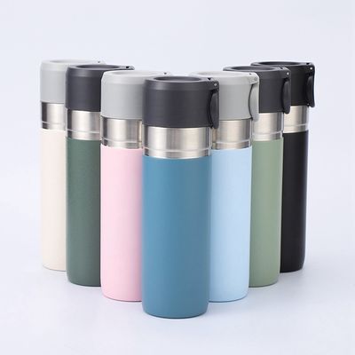 Garrafa de água de aço inoxidável de 500 ml sustentável e personalizada para as suas necessidades