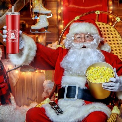 20oz de sublimação de aço inoxidável para um presente de Natal festivo e colorido