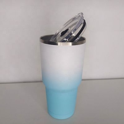 30oz de aço inoxidável Vacuum isolado canecas de café de parede dupla tumbler copos com tampa