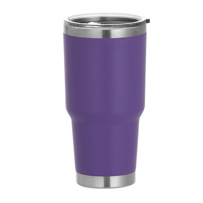 30oz de aço inoxidável de viagem tumbler com canudos e tampas de vácuo para o seu