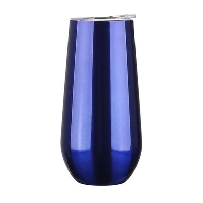 Copo de vinho em forma de ovo 10oz 6oz vidro de sublimação de aço inoxidável