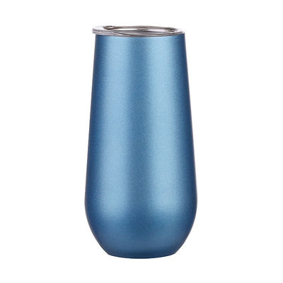 Copo de vinho em forma de ovo 10oz 6oz vidro de sublimação de aço inoxidável