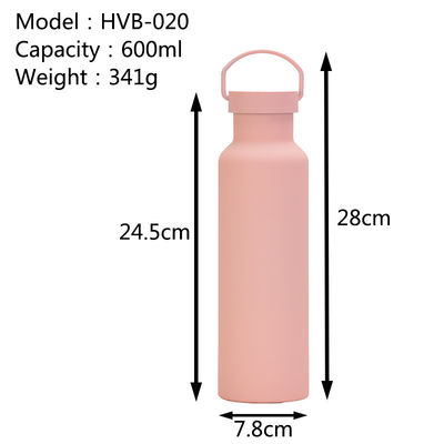 Bottle de bebida de aço inoxidável isolado a vácuo de design personalizado para frasco de boca larga