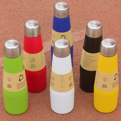 Frascos de vácuo Thermos de aço inoxidável Frasco de café Copo de água quente Thermo Mug 18 oz