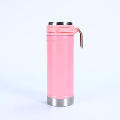 Opções de cores múltiplas 750ml garrafa de água de metal escolha sustentável para viagens ao ar livre
