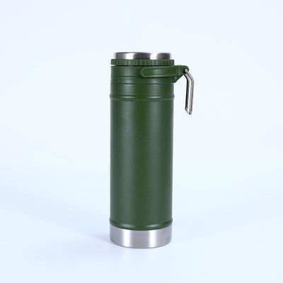 Opções de cores múltiplas 750ml garrafa de água de metal escolha sustentável para viagens ao ar livre
