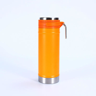 Logotipo de impressão personalizada de 750 ml de caneca térmica de aço inoxidável para ar livre
