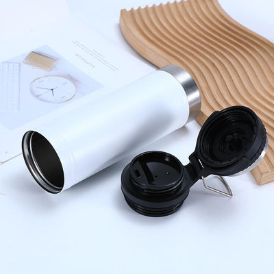 Cor personalizada 750ml Fota de água térmico de aço inoxidável de parede dupla com alça
