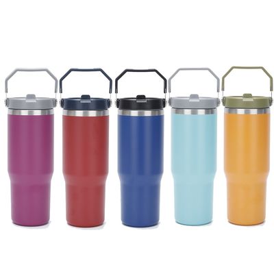 Design minimalista 30oz Vacuum isolado garrafa de água desportiva para todas as pessoas aplicáveis