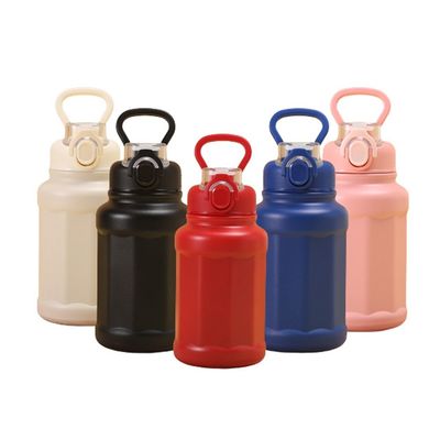 Garrafa de água de vácuo inoxidável sustentável com marca e design personalizados
